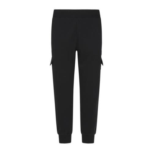 Zwarte Cargo Broek Stijlvol Model Moose Knuckles , Black , Heren