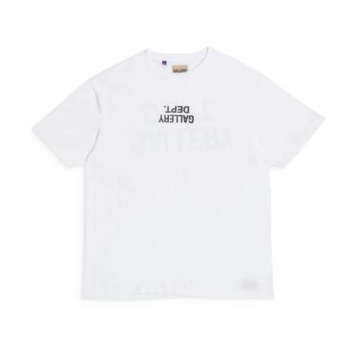 Boxy Cut Logo Tee Gallery Dept. , White , Heren