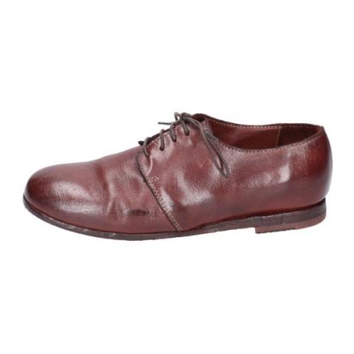 Vintage Leren Elegante Schoenen voor Vrouwen Moma , Brown , Dames