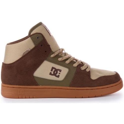 Waterbestendige High-Top Sneakers in Bruin DC Shoes , Multicolor , Her...