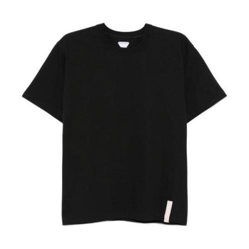 Zwarte T-shirt voor mannen Bottega Veneta , Black , Heren