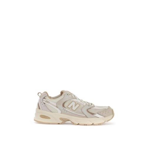 Sneakers van mesh en leer New Balance , Beige , Dames