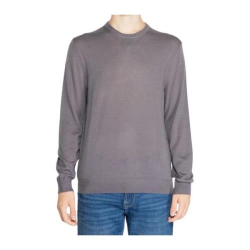 Grijze Sweater Collectie Armani Exchange , Gray , Heren