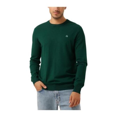 Essentiële Viscose Sweater Groen Scotch & Soda , Green , Heren