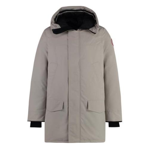 Parka met capuchon en handwarmerzakken Canada Goose , Gray , Heren