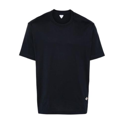 Navy T-shirt voor heren Bottega Veneta , Blue , Heren