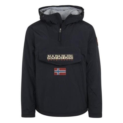 Winter Regenwoud Jas Napapijri , Black , Heren