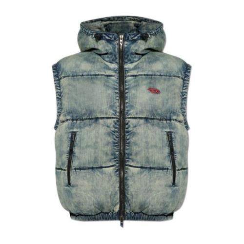 Geïsoleerd vest W-Mons-Sl Diesel , Blue , Heren