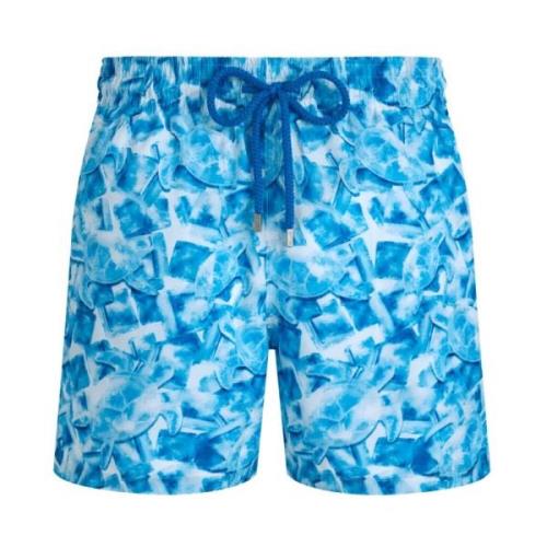 Ultralichte en opvouwbare Iced Turtles zwemshorts voor heren Vilebrequ...