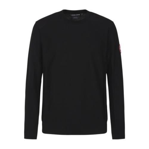 Dartmouth Crew Neck Sweater Canada Goose , Black , Heren