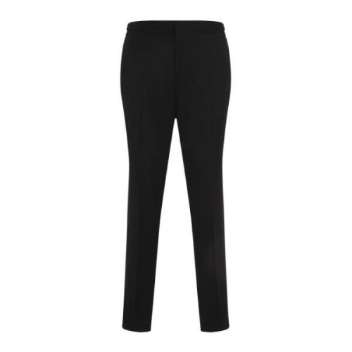 Zwarte broek voor mannen Aw24 Ermenegildo Zegna , Black , Heren