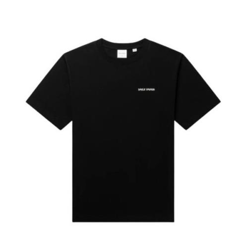 Zwarte T-shirts en Polos Lichtgewicht Katoen Daily Paper , Black , Her...