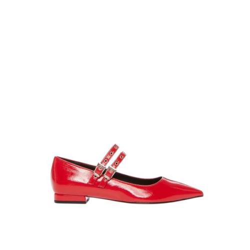 Naplak Juno Mary Jane Schoenen Ovyé , Red , Dames