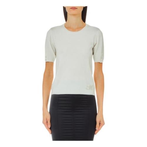 Stijlvolle Blauwe Jurk Blugirl , White , Dames