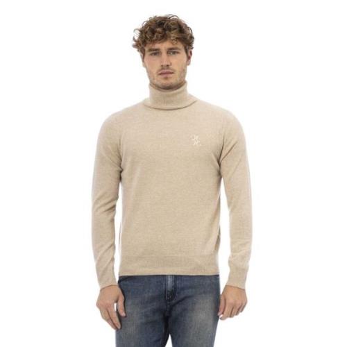 Beige Cashmere Turtleneck Sweater Billionaire , Beige , Heren