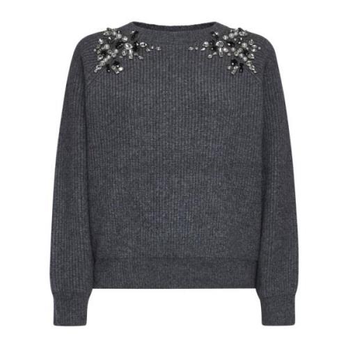 Grijze Sweater Collectie Kaos , Gray , Dames