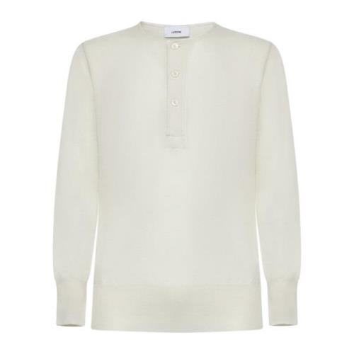 Witte Sweater Collectie Lardini , White , Heren