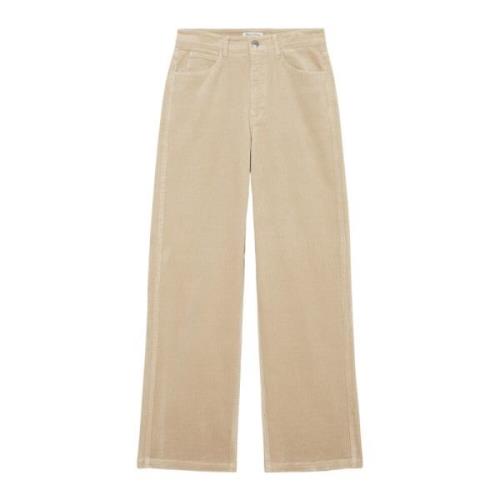 Wijde corduroy broek Marc O'Polo , Beige , Dames