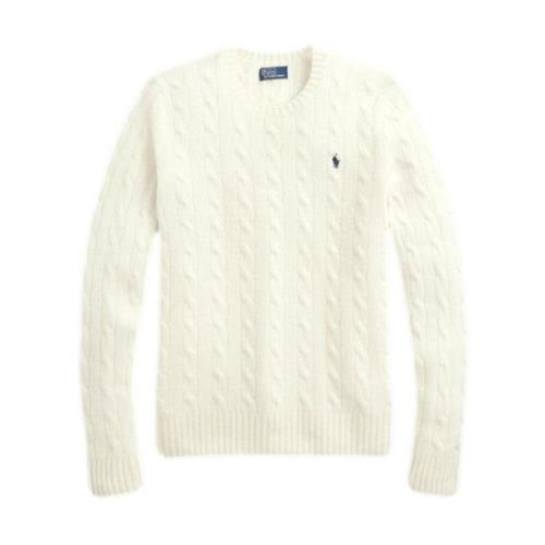 Crèmekleurige Polo Ralph Lauren Julianna Pullover Trui Polo Ralph Laur...