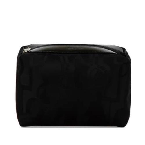 Pre-owned Nylon wallets Salvatore Ferragamo Pre-owned , Black , Dames