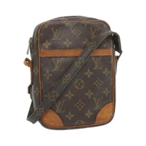 Pre-owned Canvas louis-vuitton-bags Louis Vuitton Vintage , Brown , Da...