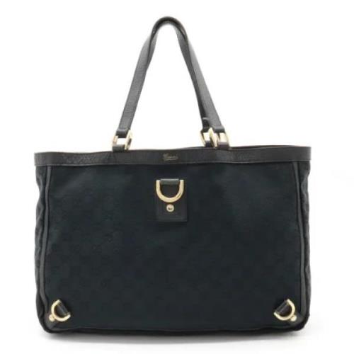 Pre-owned Canvas gucci-bags Gucci Vintage , Black , Dames