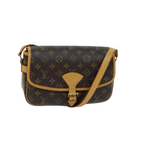 Pre-owned Canvas louis-vuitton-bags Louis Vuitton Vintage , Brown , Da...