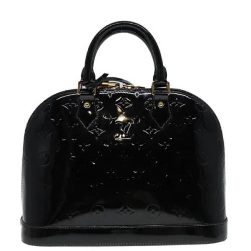 Pre-owned Leather louis-vuitton-bags Louis Vuitton Vintage , Black , D...