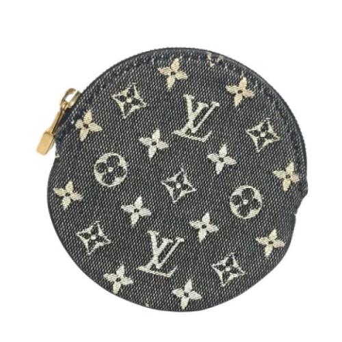 Pre-owned Fabric wallets Louis Vuitton Vintage , Black , Dames