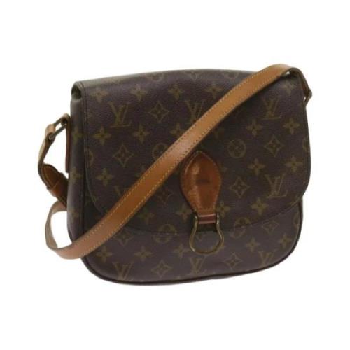 Pre-owned Fabric louis-vuitton-bags Louis Vuitton Vintage , Brown , Da...