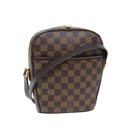 Pre-owned Canvas louis-vuitton-bags Louis Vuitton Vintage , Brown , Da...