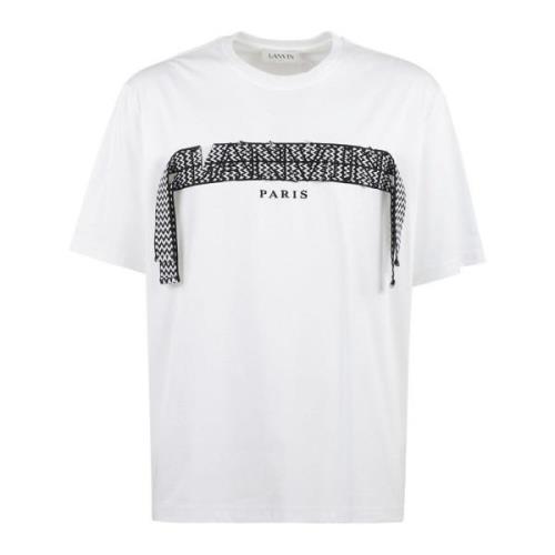 Kant Curb T-Shirt Lanvin , White , Heren