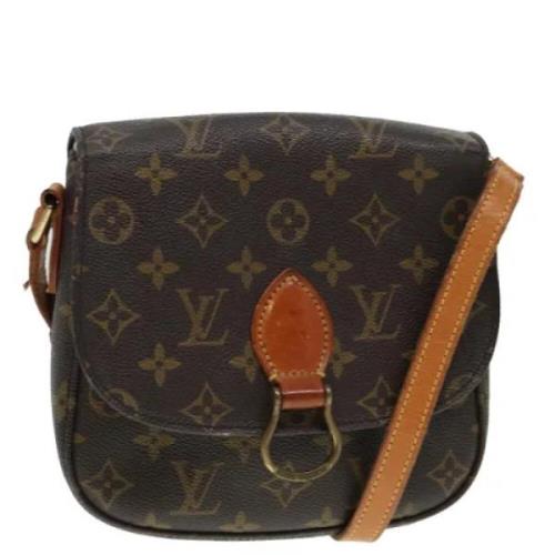 Pre-owned Canvas louis-vuitton-bags Louis Vuitton Vintage , Brown , Da...