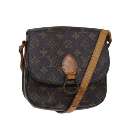 Pre-owned Canvas louis-vuitton-bags Louis Vuitton Vintage , Brown , Da...