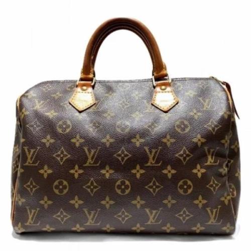 Pre-owned Canvas louis-vuitton-bags Louis Vuitton Vintage , Brown , Da...