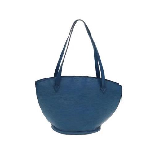 Pre-owned Leather louis-vuitton-bags Louis Vuitton Vintage , Blue , Da...