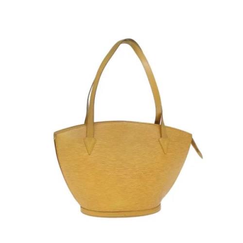 Pre-owned Leather louis-vuitton-bags Louis Vuitton Vintage , Yellow , ...