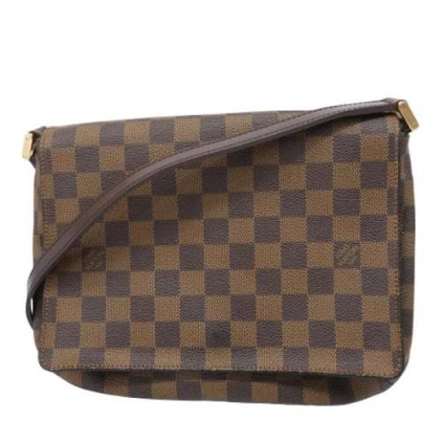 Pre-owned Canvas louis-vuitton-bags Louis Vuitton Vintage , Brown , Da...