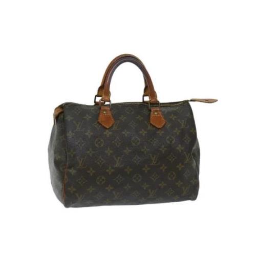 Pre-owned Canvas louis-vuitton-bags Louis Vuitton Vintage , Brown , Da...