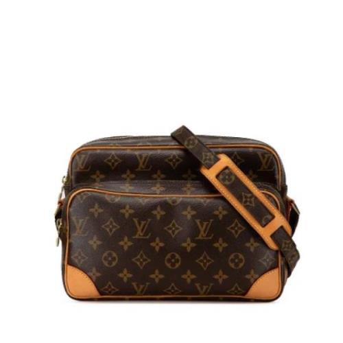 Pre-owned Canvas crossbody-bags Louis Vuitton Vintage , Brown , Dames