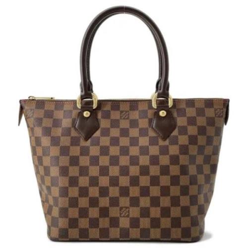 Pre-owned Canvas louis-vuitton-bags Louis Vuitton Vintage , Brown , Da...