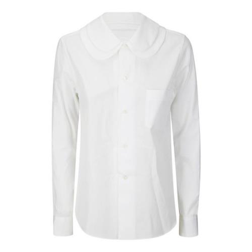 Stijlvolle Damesblouse Comme des Garçons , White , Dames