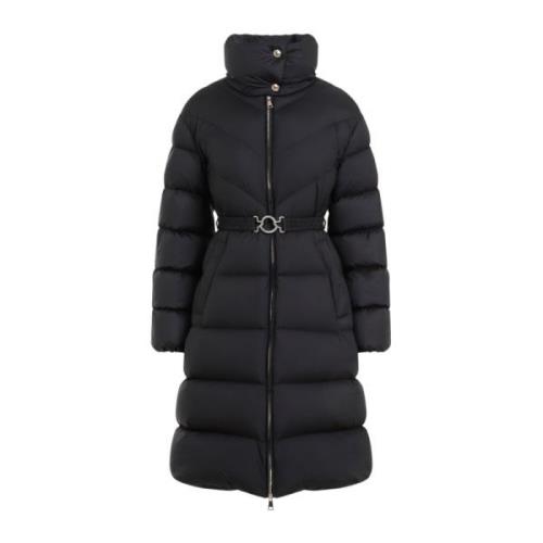 Zwarte Brou Jas Moncler , Black , Dames