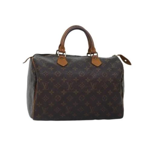 Pre-owned Canvas louis-vuitton-bags Louis Vuitton Vintage , Brown , Da...