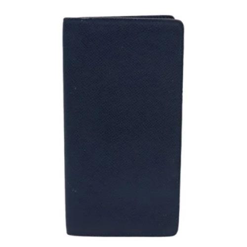 Pre-owned Canvas wallets Louis Vuitton Vintage , Blue , Dames