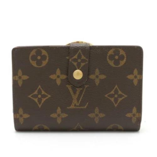 Pre-owned Canvas wallets Louis Vuitton Vintage , Brown , Dames