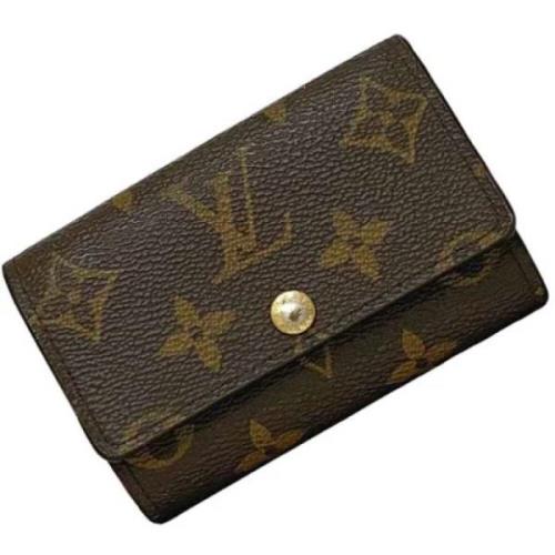 Pre-owned Fabric key-holders Louis Vuitton Vintage , Brown , Dames