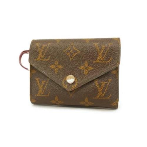 Pre-owned Fabric wallets Louis Vuitton Vintage , Brown , Dames