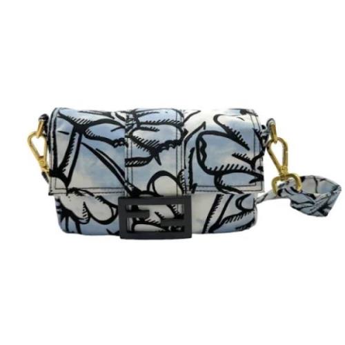 Pre-owned Fabric fendi-bags Fendi Vintage , Blue , Dames