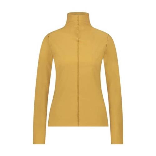 Top van technisch jersey Jane Lushka , Yellow , Dames